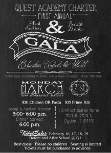 Gala Flyer