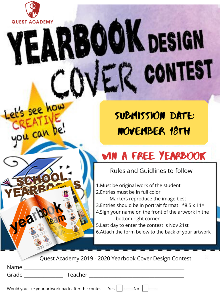 Yearbook cover contest