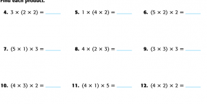 mutliplying 3 factors