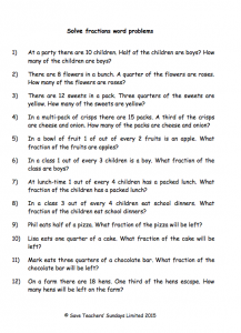 Fractions of a group word problems 2