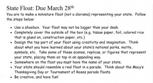 state float instructions