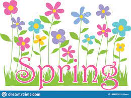 Spring flowers with text stock vector. Illustration of easter - 139497391