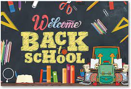 Amazon.com: Welcome Back to School Banner, 2021 Back to School Decorations,  Back to School Party Decorations，First Day of School Banner，Welcome Back to  School Logo Banner,: Health & Personal Care