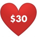 heart $30