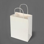 white gift bag